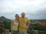 on top of the Casibari Rock Formations - Aruba